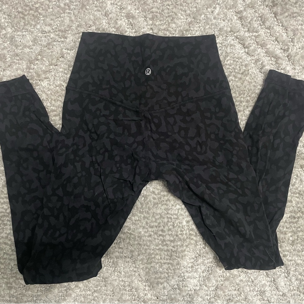 Lululemon Animal Print Leggings 2/4